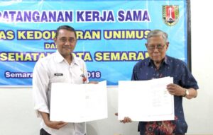 Read more about the article FK Unimus Jalin Kemitraan Dengan Dinkes Kota Semarang