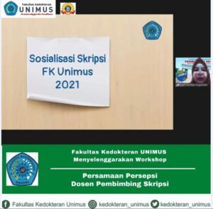 Read more about the article FK Unimus Mengadakan Workshop Persamaan Persepsi Dosen Pembimbing Skripsi