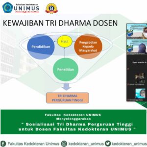 Read more about the article sosialisasi Program Tri Dharma Perguruan Tinggi kepada seluruh dosen FK Unimus